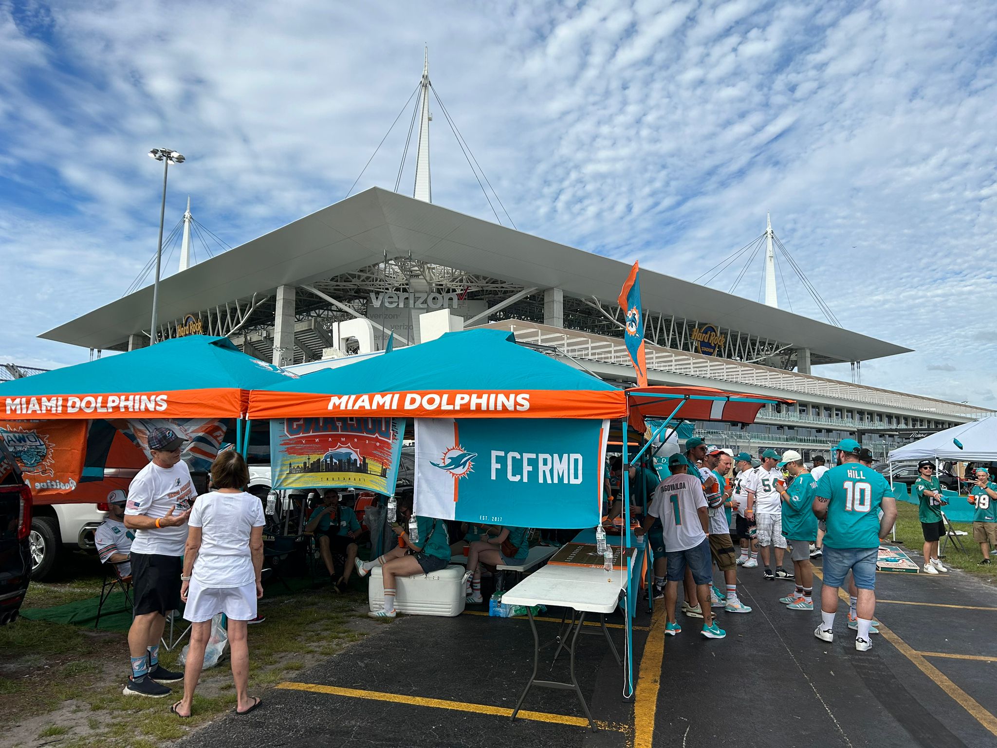 Stand officiel du Fan Club au Hard Rock Stadium