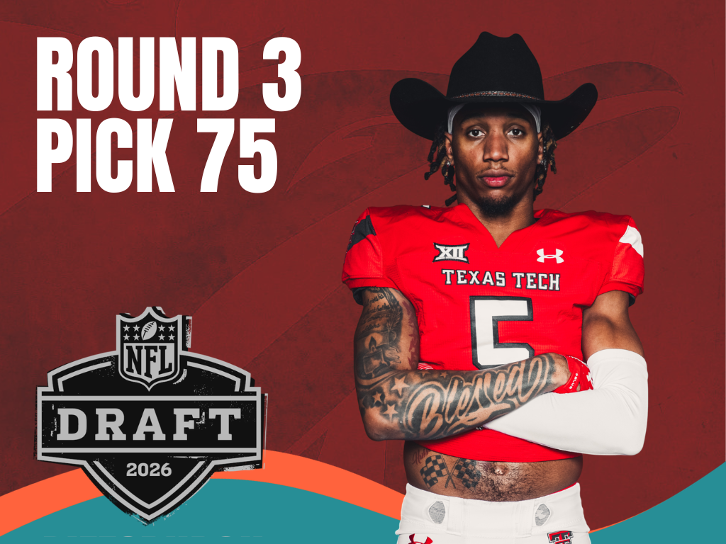 DRAFT NFL 2026 [#75] : CALEB DOUGLAS. CHOIX SURPRENANT EN TOUT CAS SI TÔT.