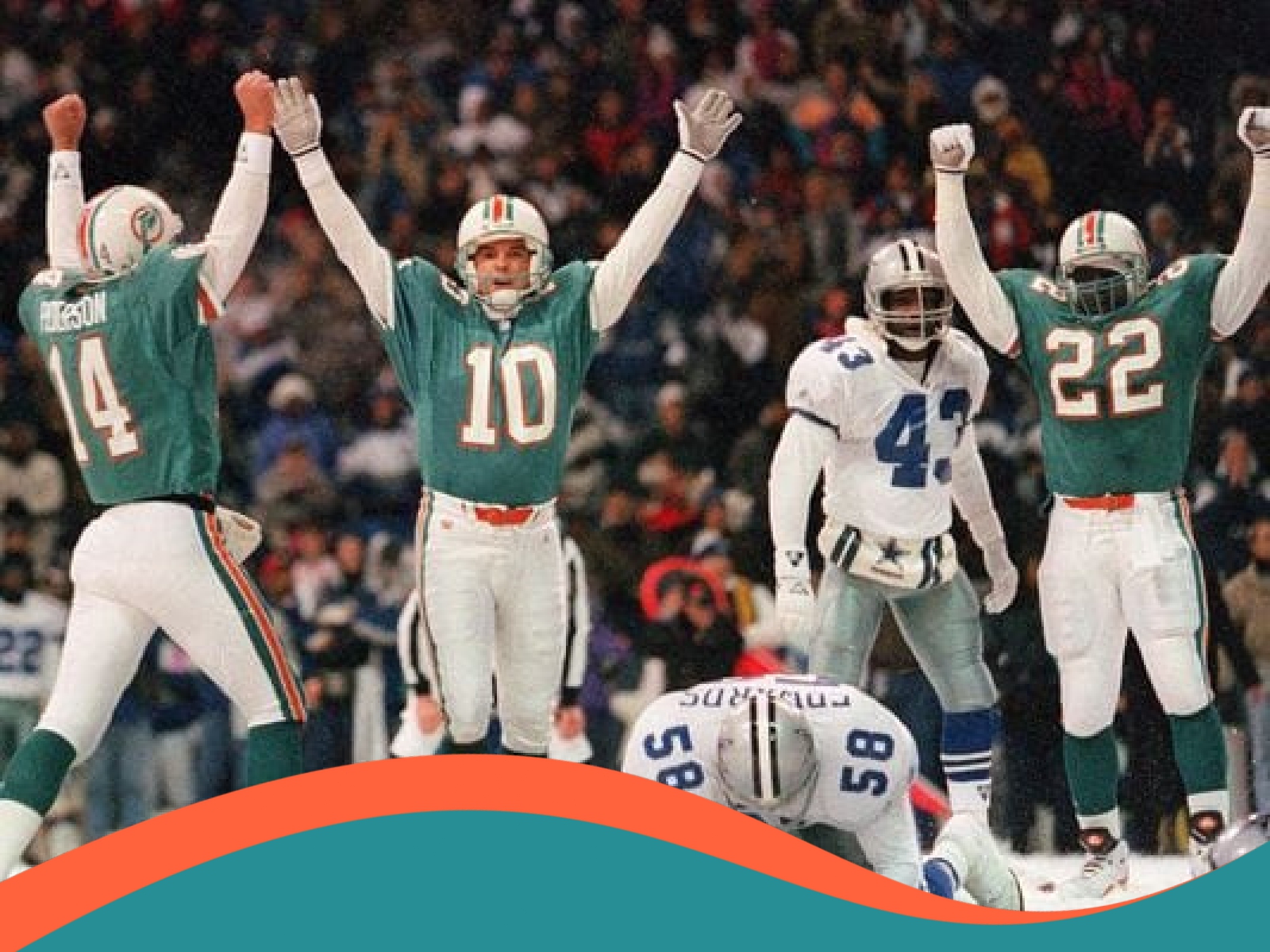 [25 NOV 1993] LEON LETT OFFRE UN CADEAU DE THANKSGIVING AUX DOLPHINS.